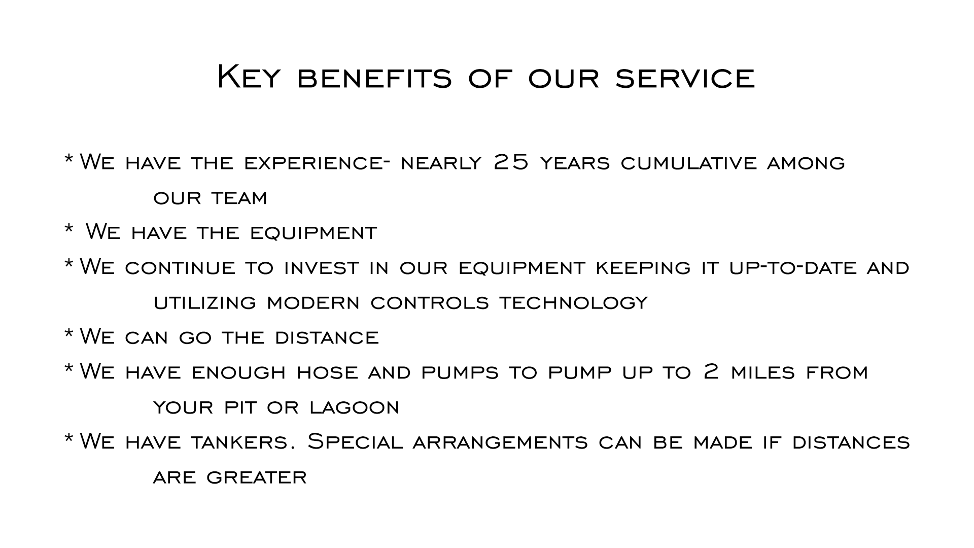 benefits